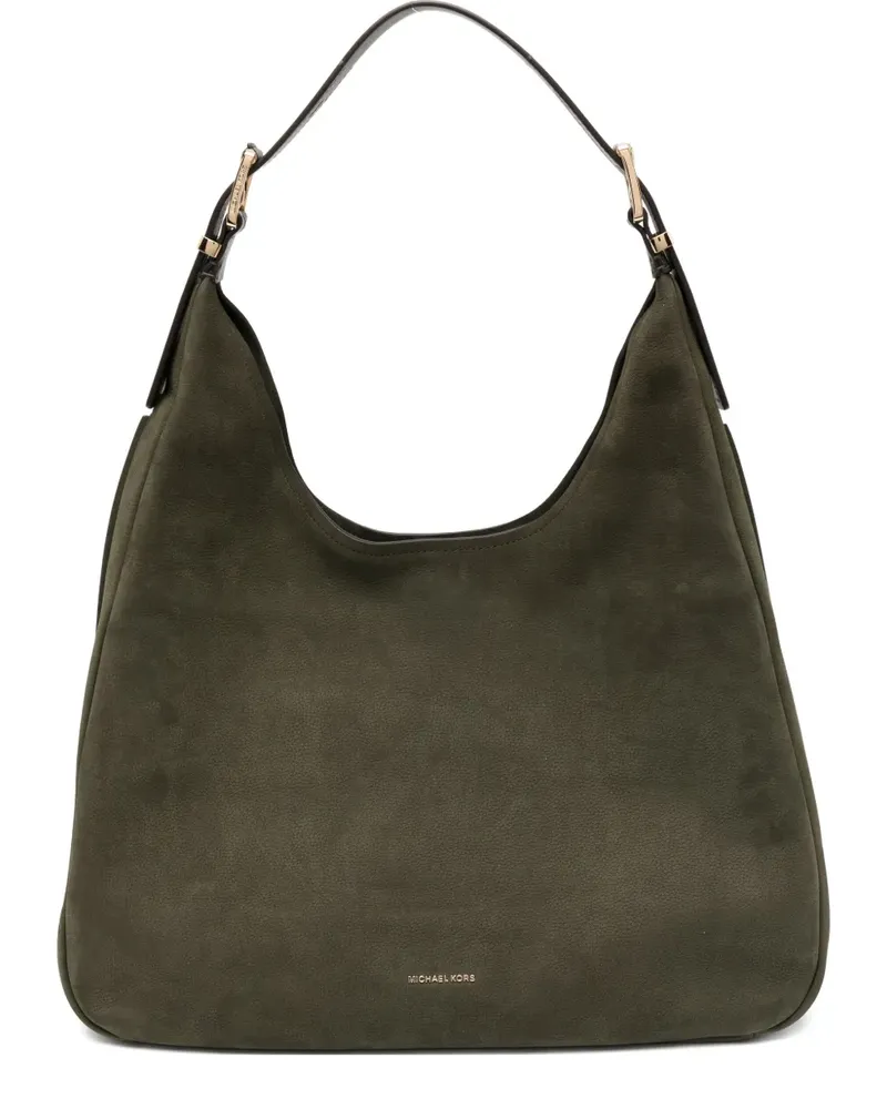 Michael Kors Große Nolita Schultertasche - Grün Grün