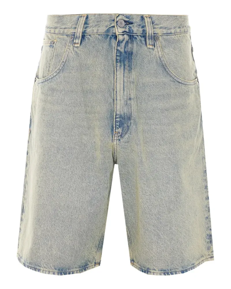 Sunflower buttoned denim shorts - Blau Blau