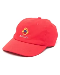 Bally Crest Baseballkappe Rot