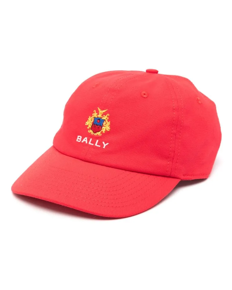 Bally Crest Baseballkappe Rot