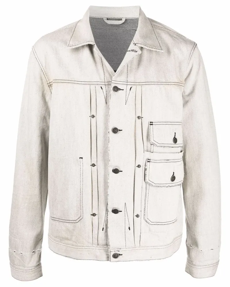 Diesel D-SFERA-SP1 Jeansjacke - Nude Nude