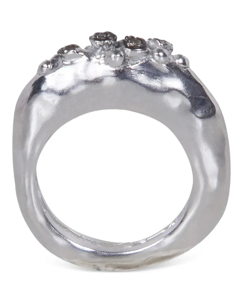 Rosa Maria diamond ring - Silber Silber
