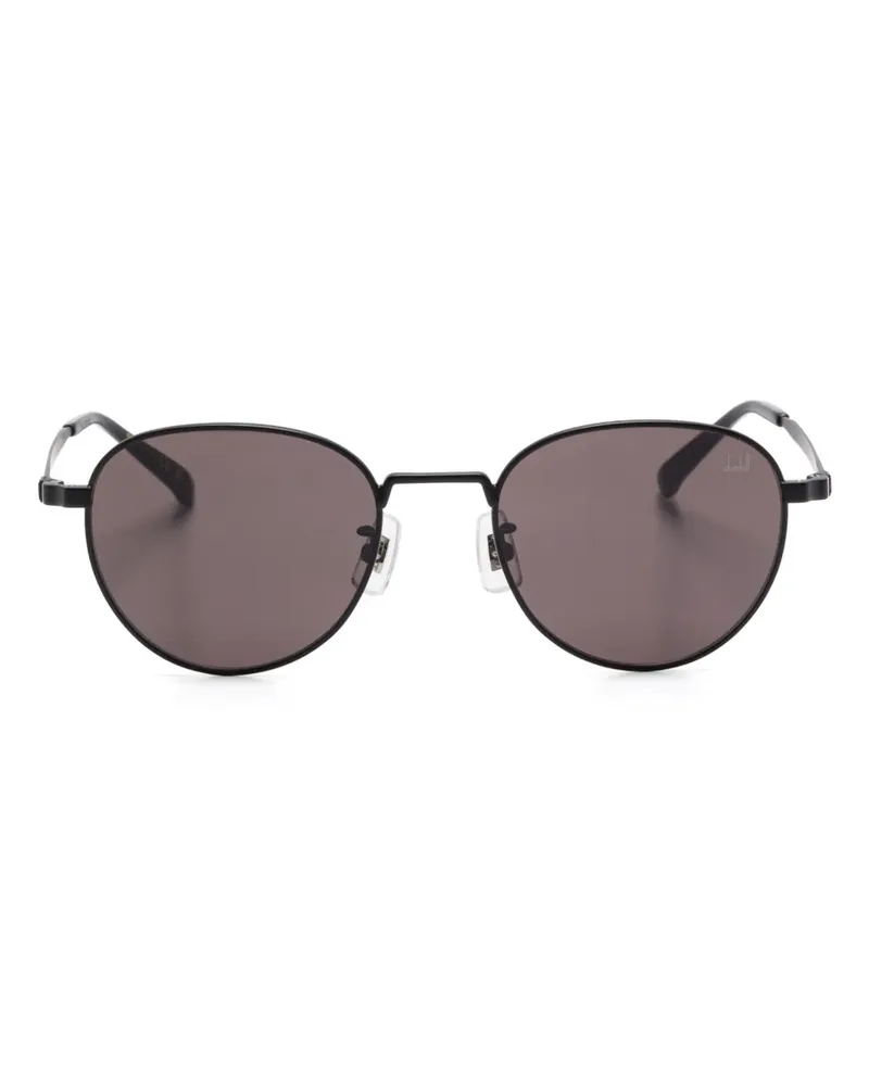 Dunhill Sonnenbrille im Panto-Design - Schwarz Schwarz