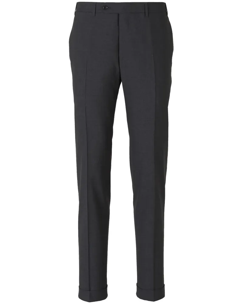 Canali Klassische Hose - Grau Grau