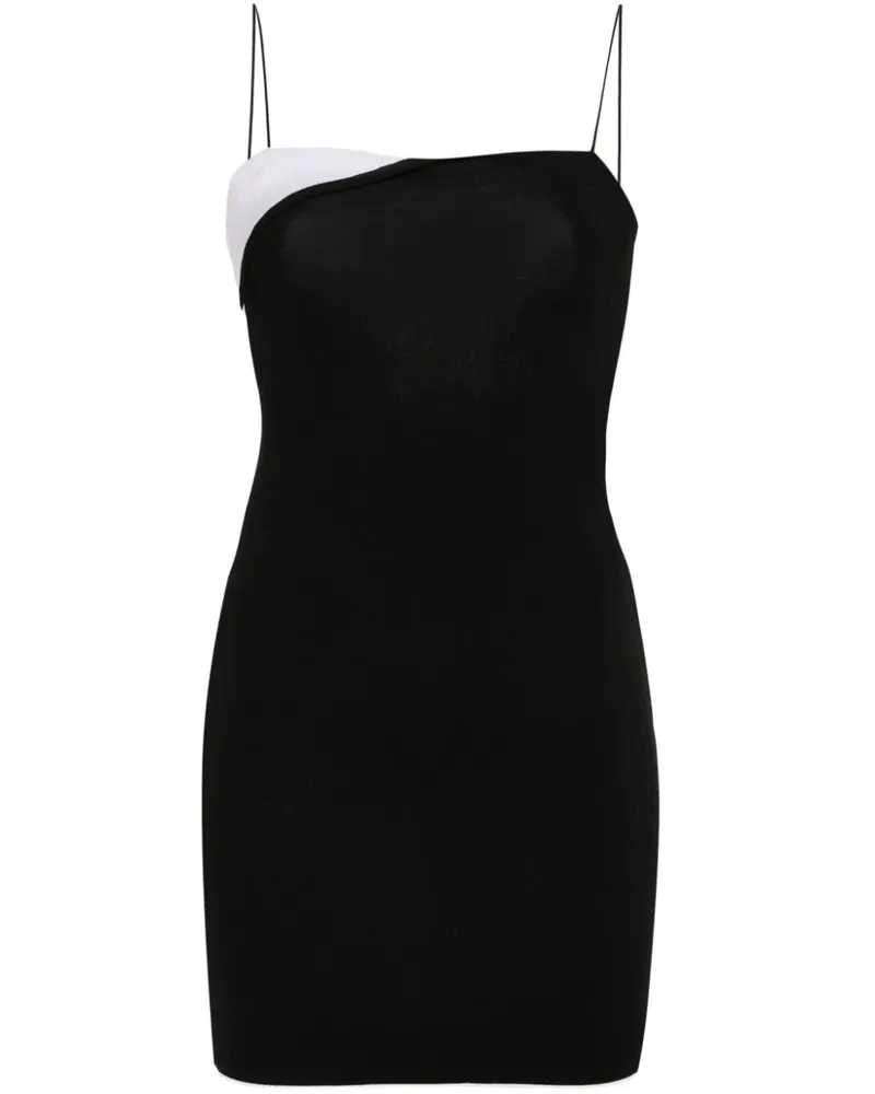 Jacquemus La Mini Robe Aro Minikleid - Schwarz Schwarz