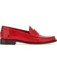 Ferragamo Penny-Loafer mit Logo Rot