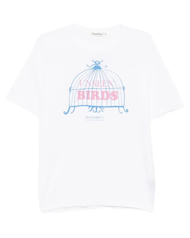 Undercover T-Shirt mit grafischem Print - Weiß Weiß