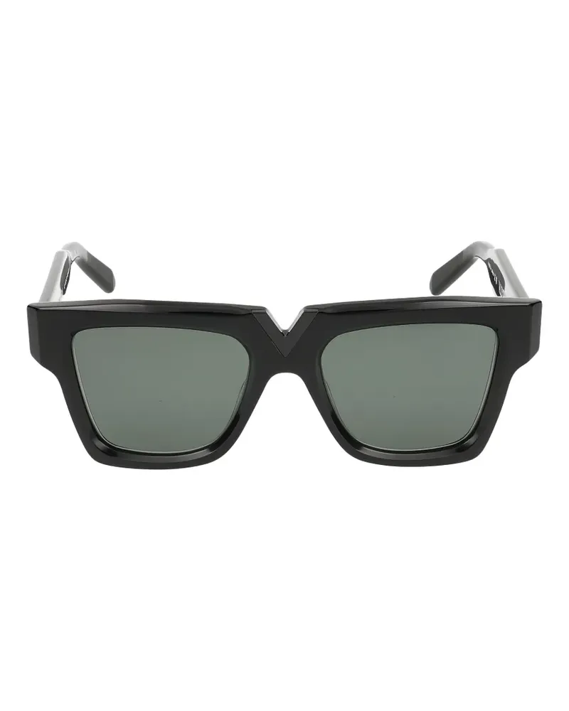 Valentino Garavani V-Gold I square-frame sunglasses - Schwarz Schwarz