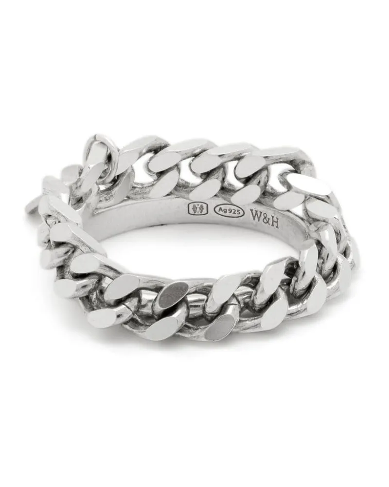Wouters & Hendrix Midnight Children ring - Silber Silber