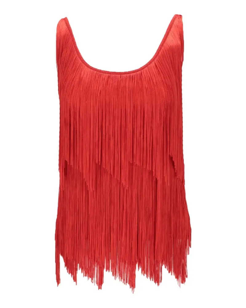 Tom Ford fringe-detailed top - Rot Rot