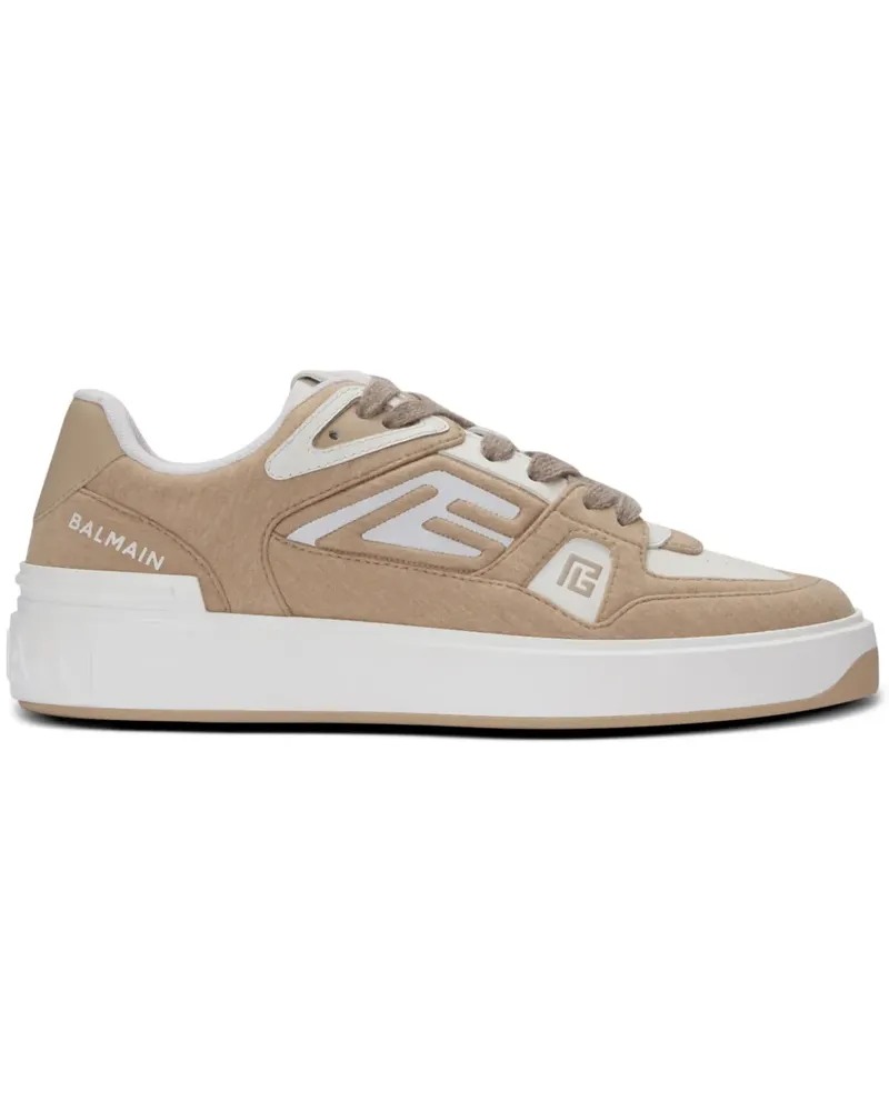 Balmain B-Court Skate Sneakers - Nude Nude