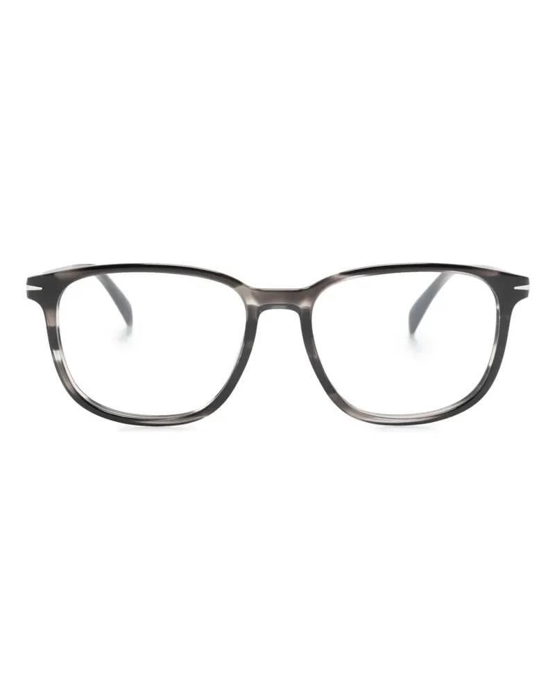 EYEWEAR by DAVID BECKHAM DB 1017 Brille mit eckigem Gestell - Grau Grau