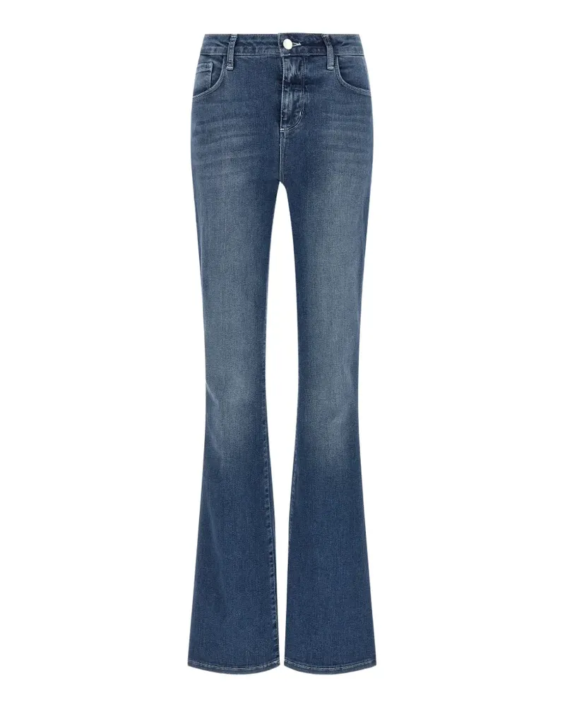 L'Agence flared stone-washed jeans - Blau Blau