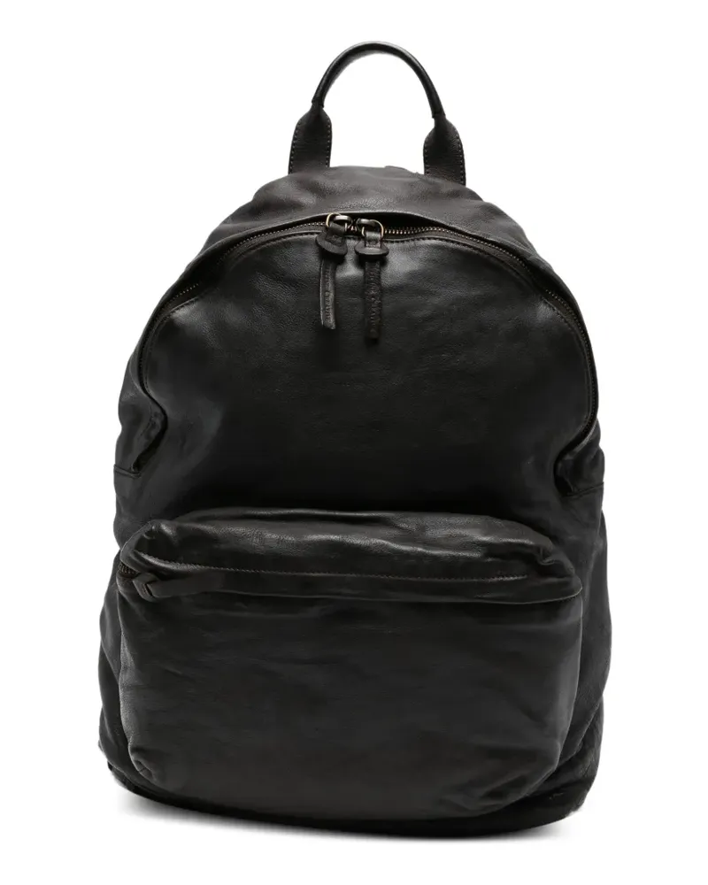 Officine Creative Italia Ignis leather backpack - Braun Braun