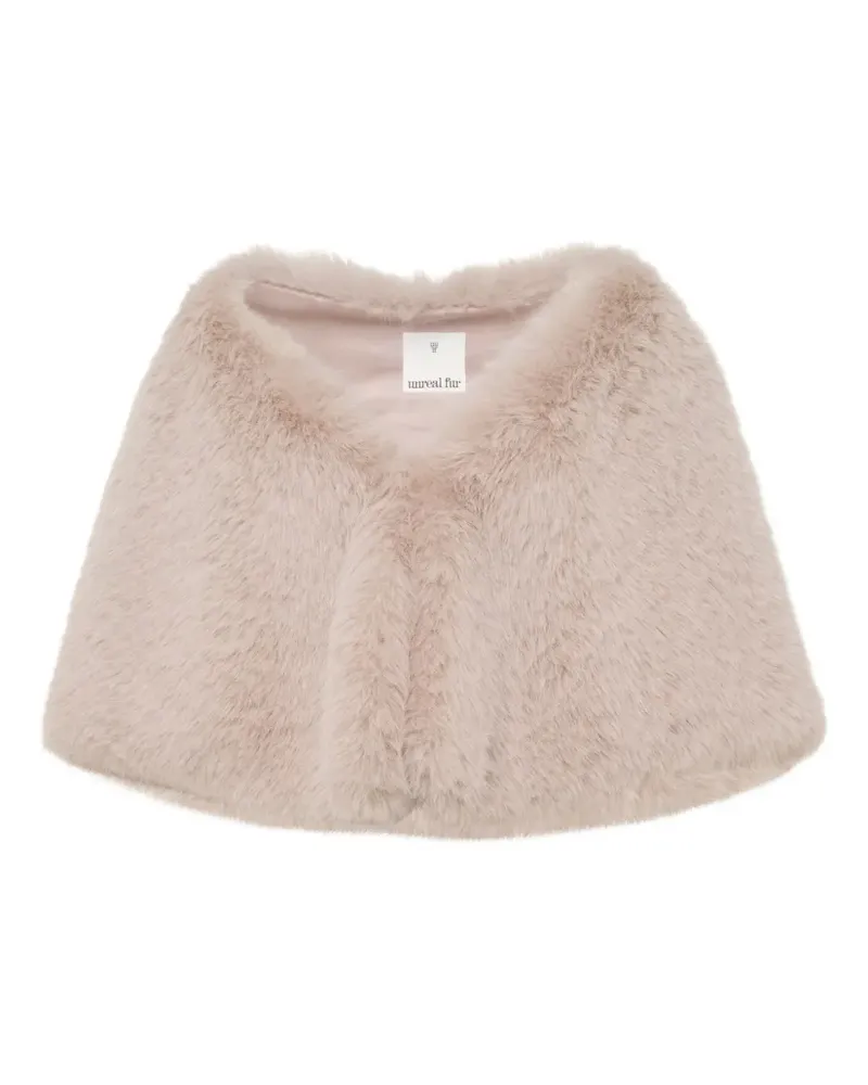 UNREAL FUR Yasmine Cape - Nude Nude