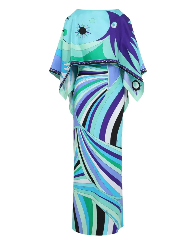 Emilio Pucci Kleid aus Seide - Grün Grün