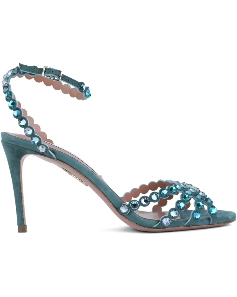 Aquazzura Tequila scallop sandals - Grün Grün