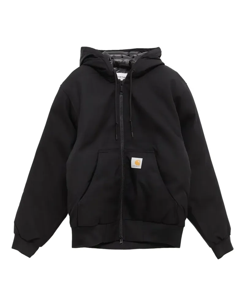 Carhartt WIP Hoodie mit Reißverschluss - Schwarz Schwarz