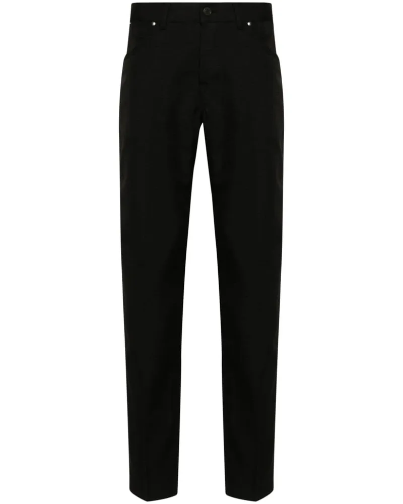 Tom Ford Hose mit Logo-Patch - Schwarz Schwarz