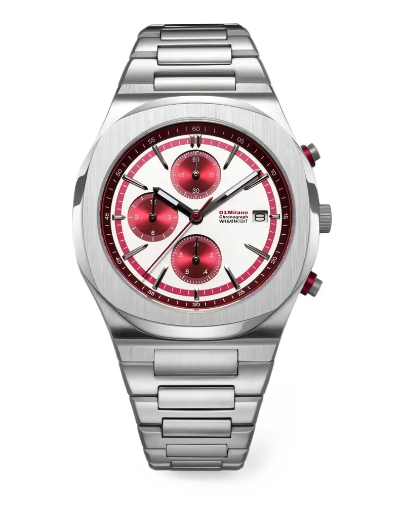 D1 Milano Chronograph 39mm - Silber Silber