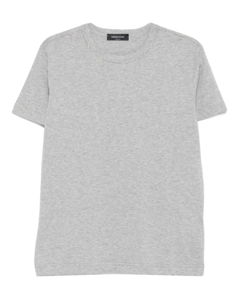 Fabiana Filippi crew-neck t-shirt - Grau Grau
