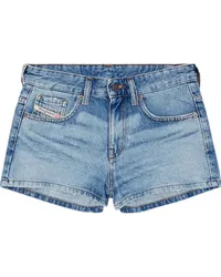 Diesel De-Yuba Jeans-Shorts im Distressed-Look Blau