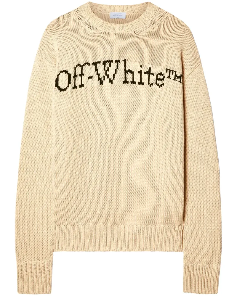 OFF-WHITE Bookish Pullover - Nude Nude