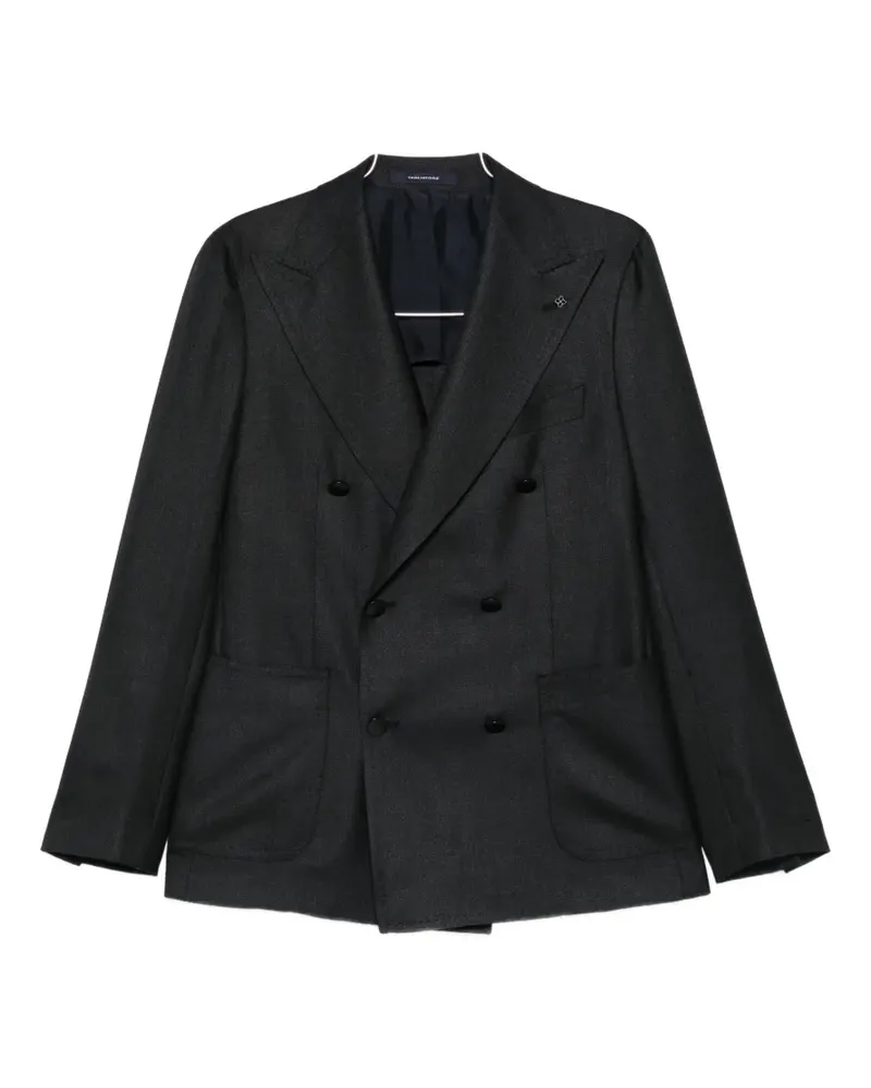 Tagliatore double-breasted peak-lapels blazer - Blau Blau