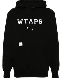 WTAPS Hoodie mit Logo-Patches Schwarz