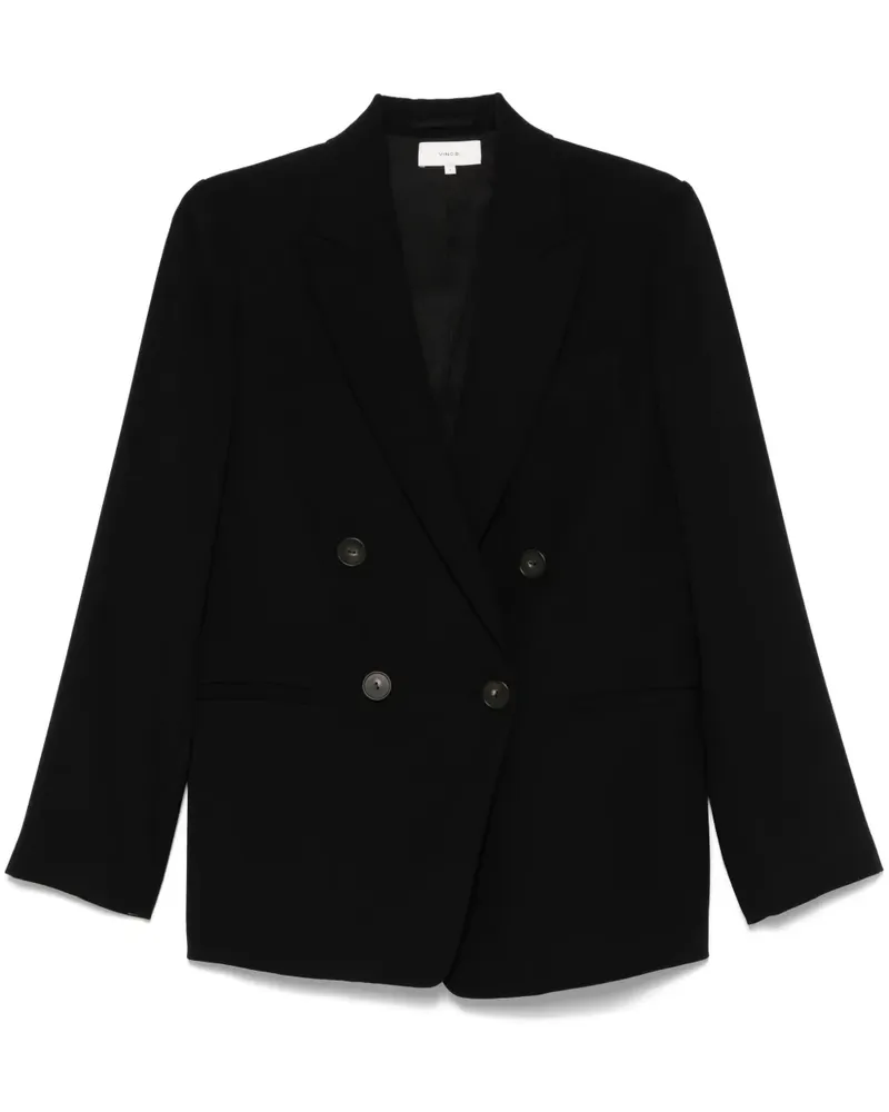 Vince Doppelreihiger Blazer - Schwarz Schwarz