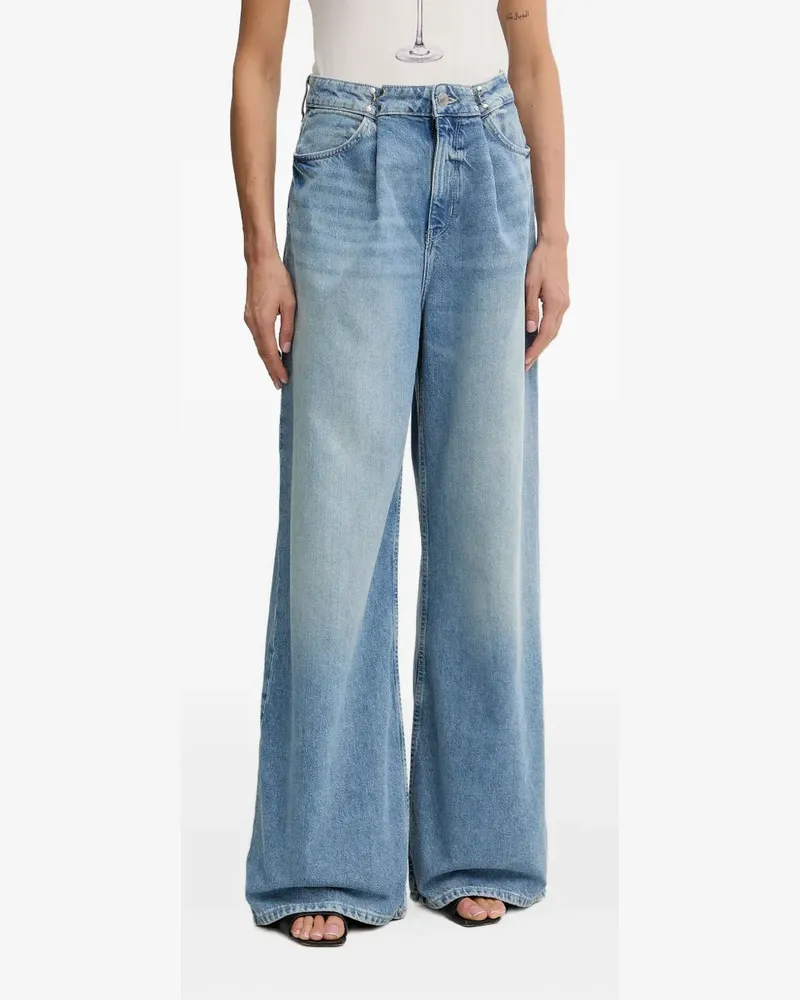 Guess Weite Jeans - Blau Blau