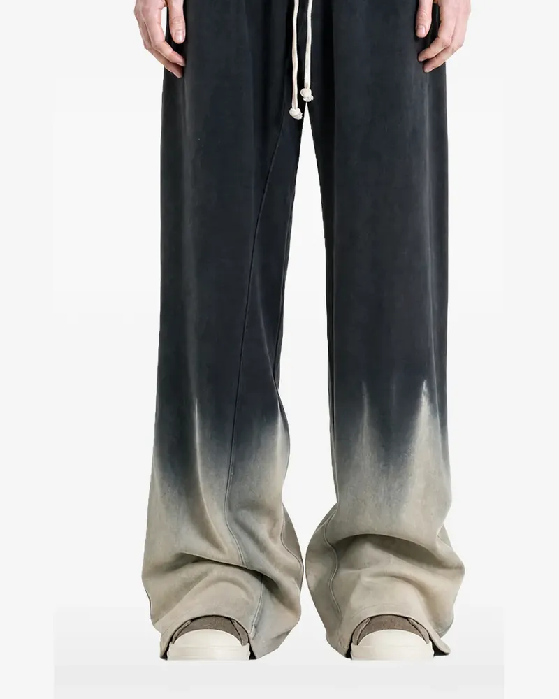 RRR123 Dark Country Faster Flight gradient-effect track pants - Schwarz Schwarz
