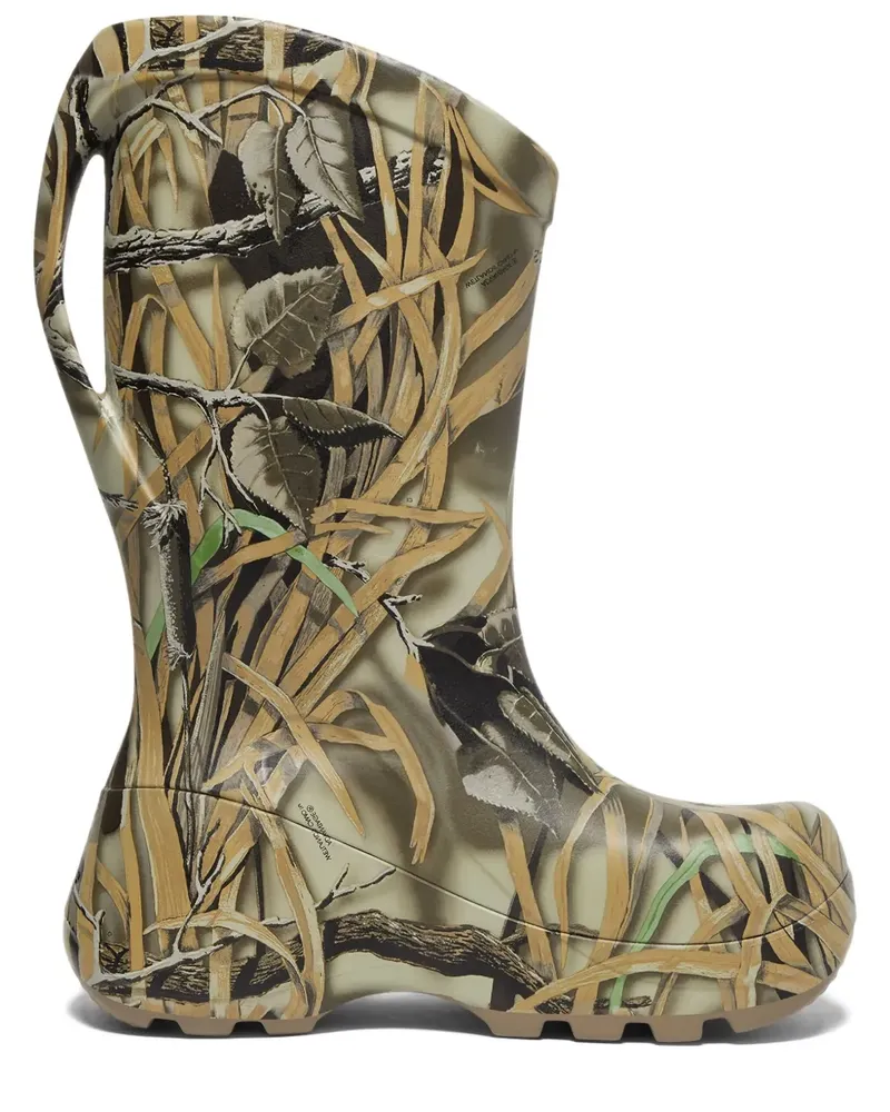 Crocs Hydra camo-pattern boots - Grün Grün