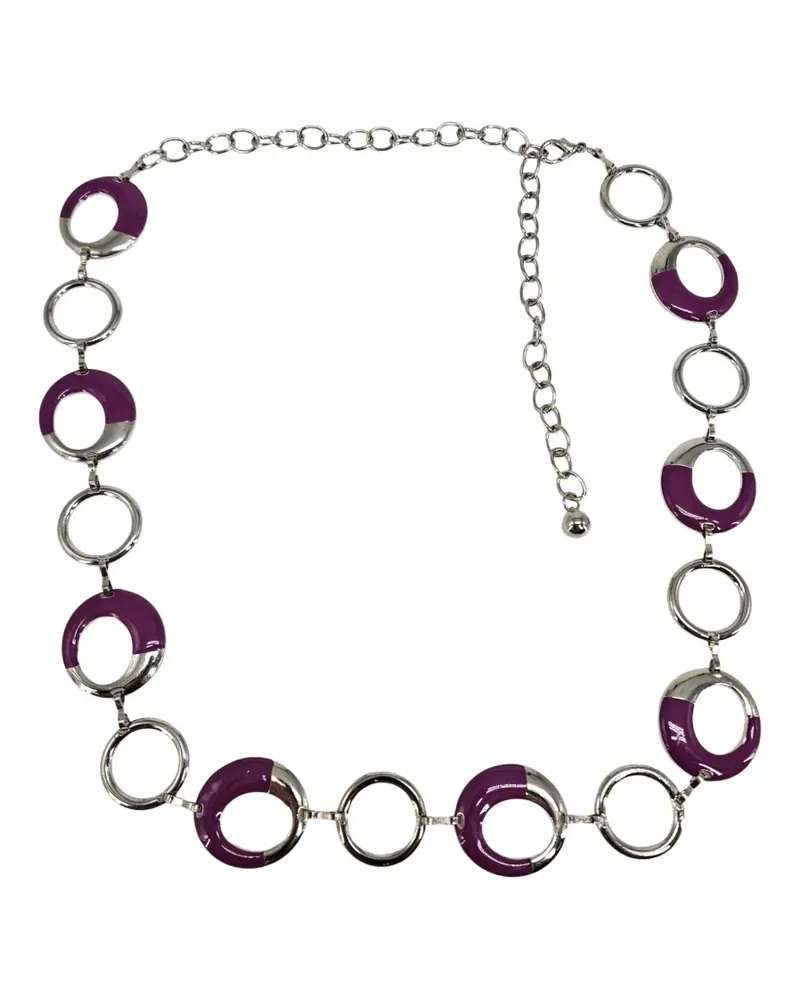 Madison chain belt - Silber Silber