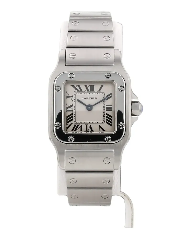 Cartier 2017 Santos Galbée Armbanduhr 24mm - Weiß Weiß