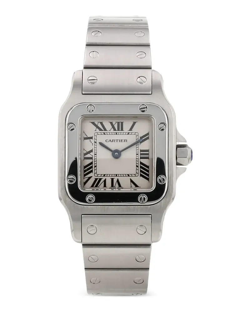Cartier 2017 Santos Galbée Armbanduhr 24mm - Weiß Weiß