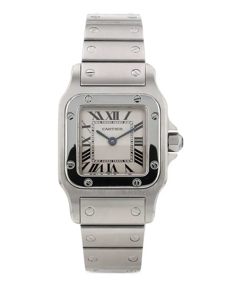 Cartier 2017 Santos Galbée Armbanduhr 24mm - Weiß Weiß