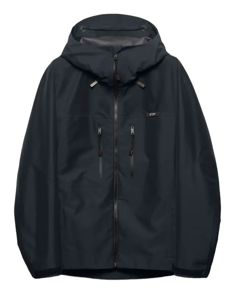 Prada Jacke mit Kapuze - Blau Blau