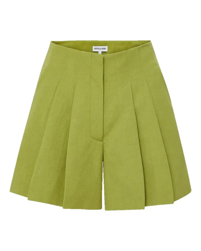 Veronica Beard Gables pleated shorts - Grün Grün