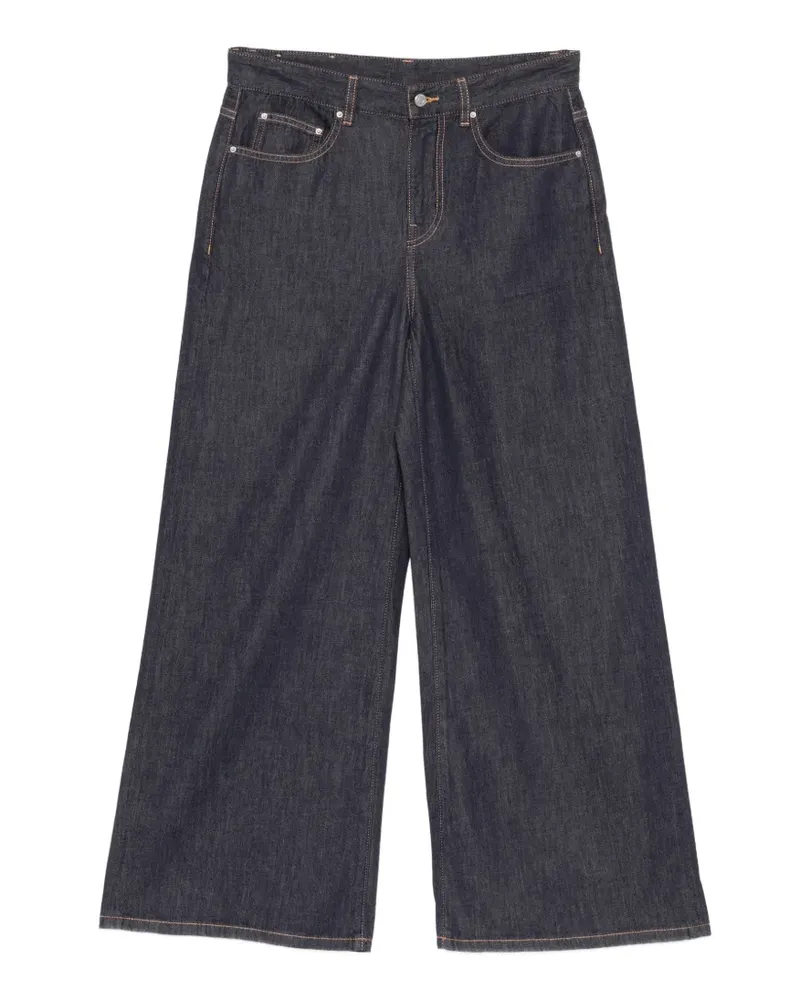 JNBY Jeans mit weitem Bein - Blau Blau