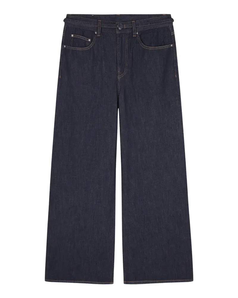 JNBY Jeans mit weitem Bein - Blau Blau