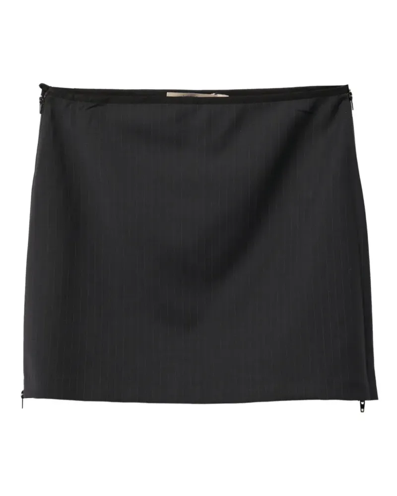 Paloma Wool Lumieti pinstripe-pattern zip-detail mini skirt - Grau Grau