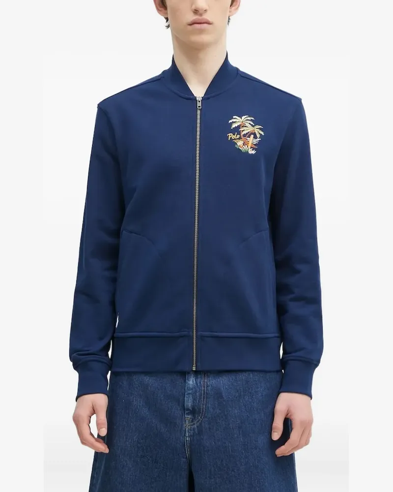 Ralph Lauren Jacke mit Logo-Stickerei - Blau Blau