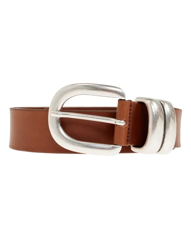 By Malene Birger Zoira leather belt - Braun Braun