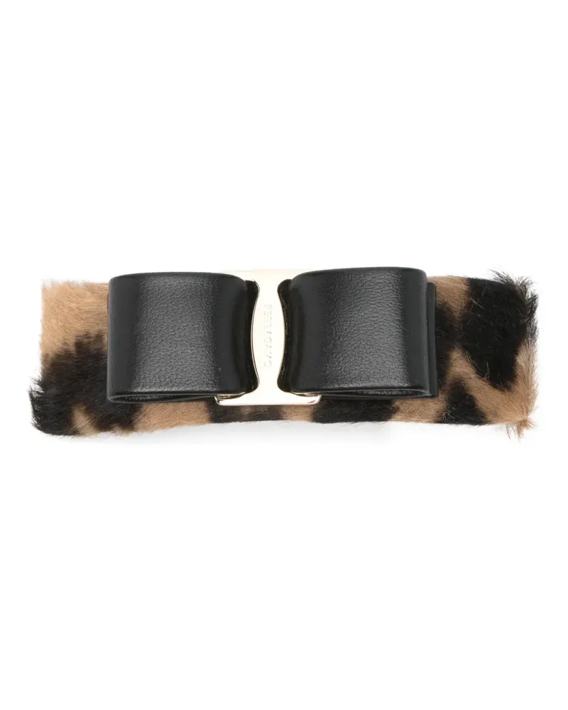 Ferragamo Vara Haarspange - Braun Braun