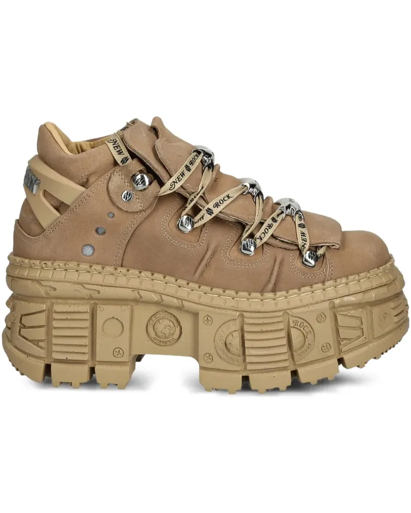 New Rock M-106WALL-C10 Plateau-Sneakers - Nude Nude