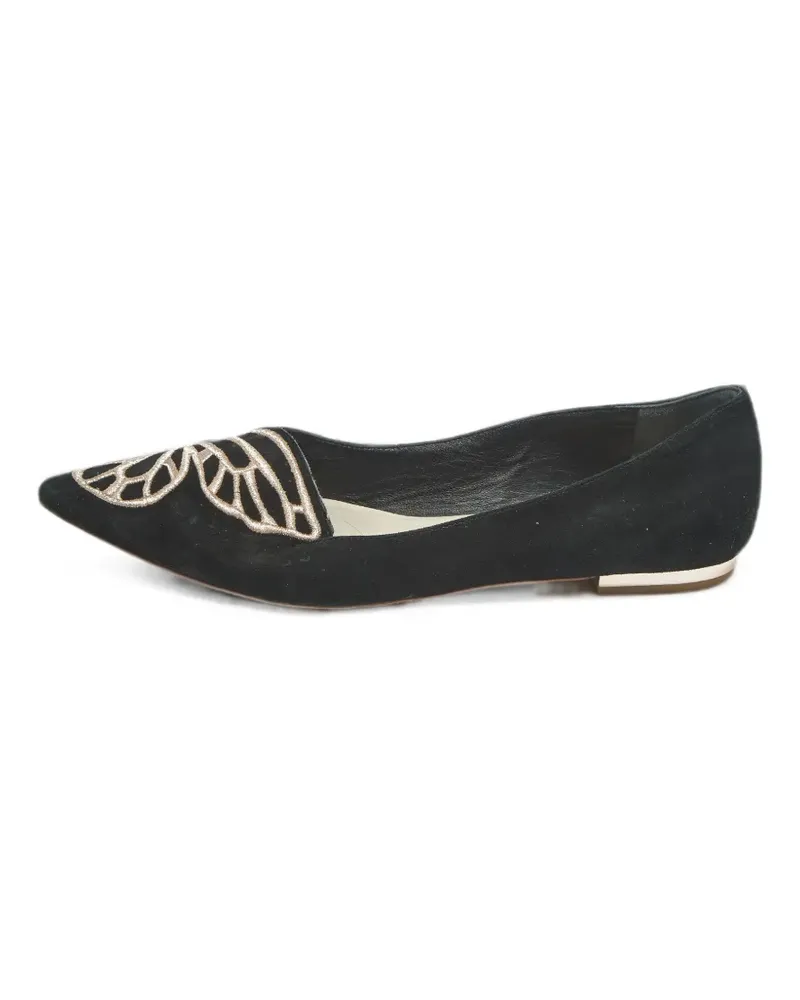 Sophia Webster Bibi Butterfly flat pumps - Schwarz Schwarz