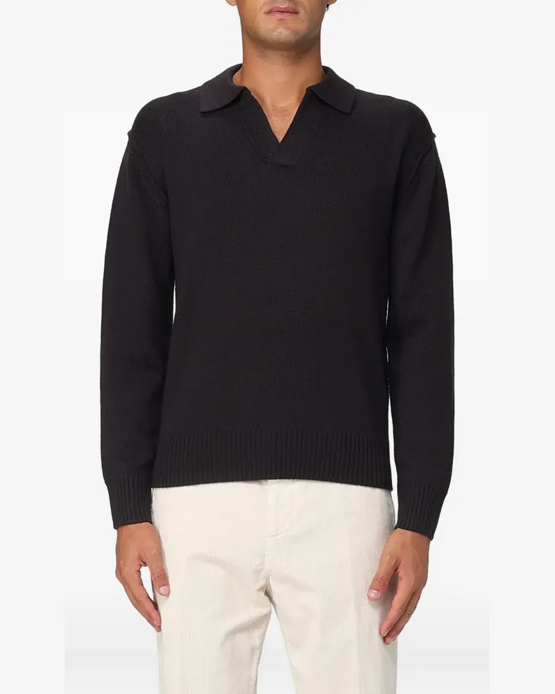 Paolo Pecora Milano V-neck sweater - Braun Braun