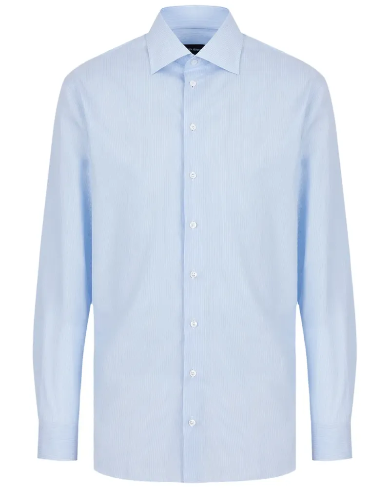 Giorgio Armani Klassisches Hemd - Blau Blau