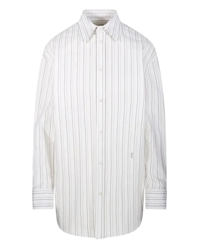 Saint Laurent Klassisches Hemd - Weiß Weiß